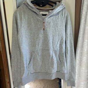 Wanakome Light Gray Women’s Hoodie